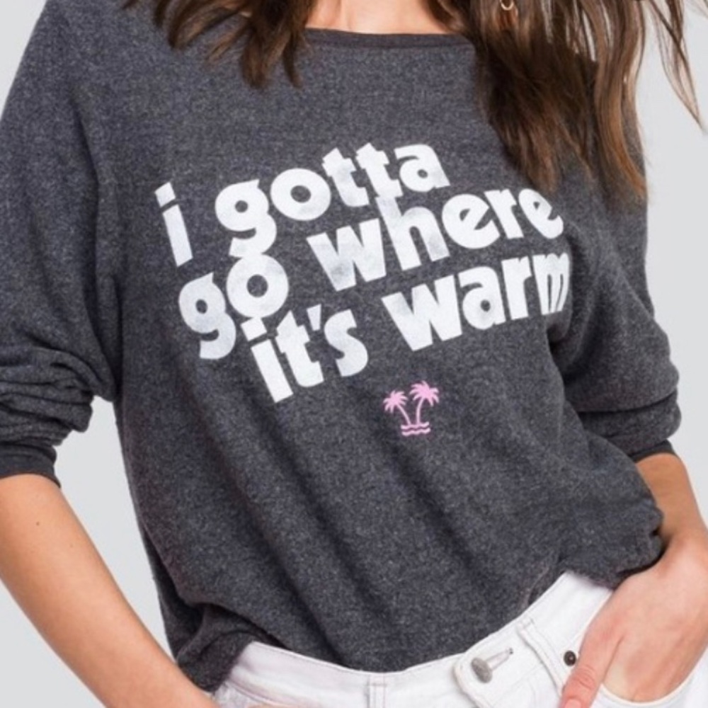 Wildfox baggy beach sweater